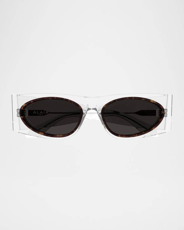 AA0085S Cat-Eye Acetate Sunglasses